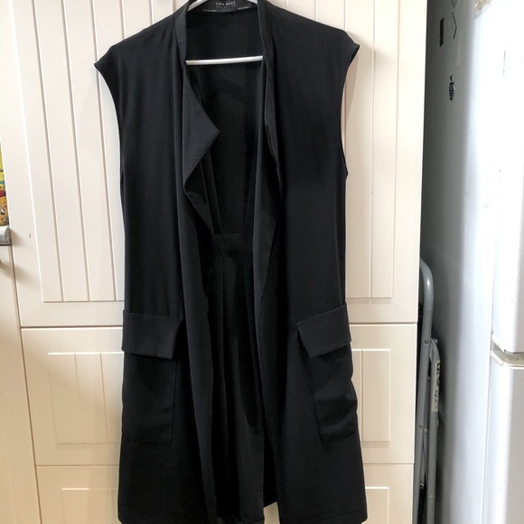 Zara Basic wrap dress with tie - Picture 4 of 8